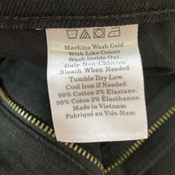 Everlane High Rise Jean Ankle Straight Black Size 28 - Picture 10 of 12